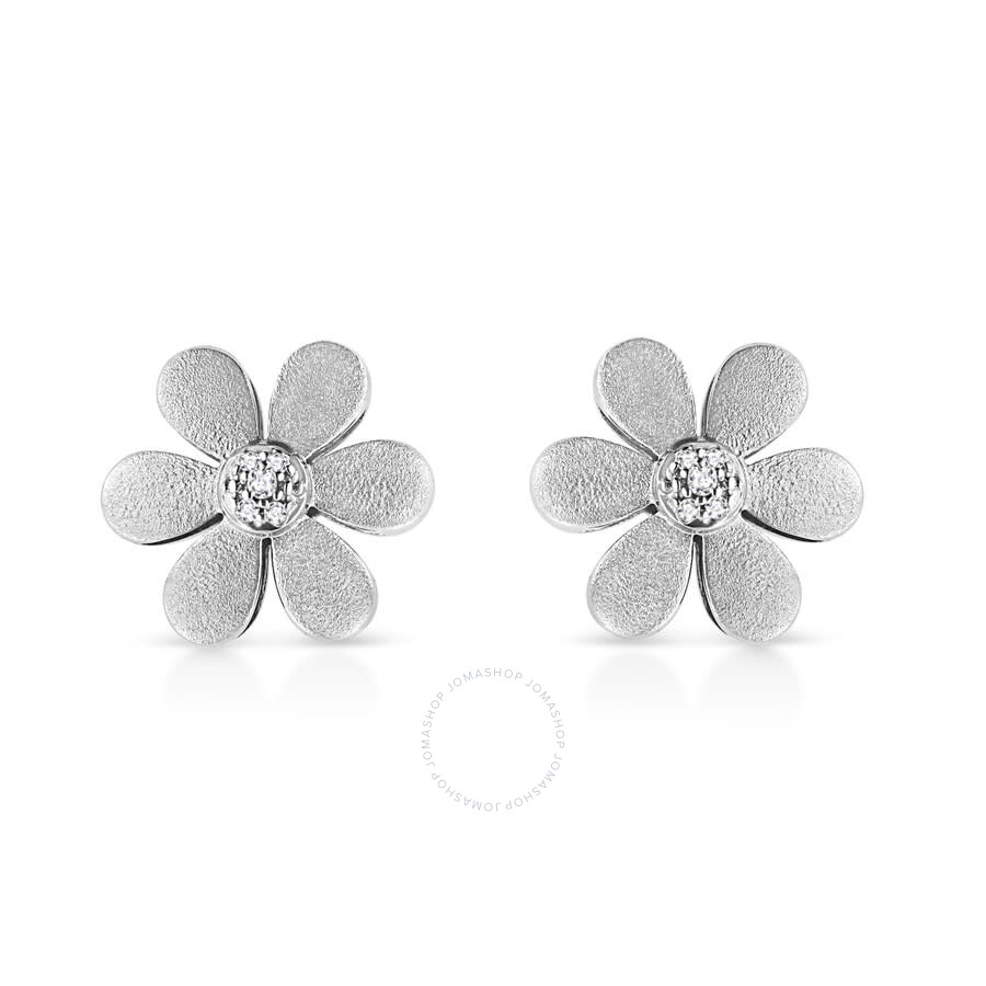 Silverly 14 K Gold-Plated .925 Sterling Silver Satin Finish Stud 2 Tone Half Heart Earrings Silverly 14 K Gold-Plated .925 Sterling Silver Satin Finish Stud 2 Tone Half Heart Earrings
